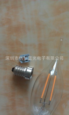 【LED钨丝灯灯丝灯电源 E14灯头 4W 无塑件】价格,厂家,图片,其他灯具配件,深圳市倍弘蓝光电子-